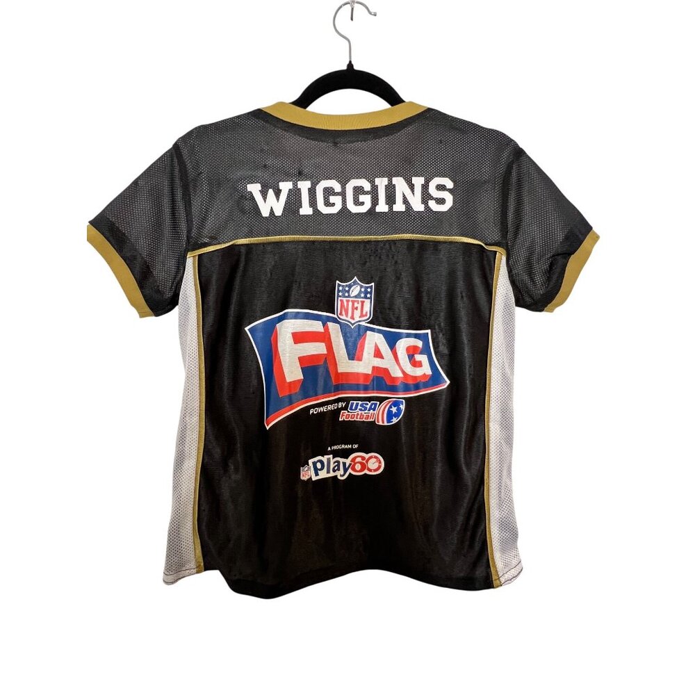 NFL Saints Wiggins Youth Medium REVERSABLE Flag Football Jersey BDA Athletic NFL - Picture 3 of 12